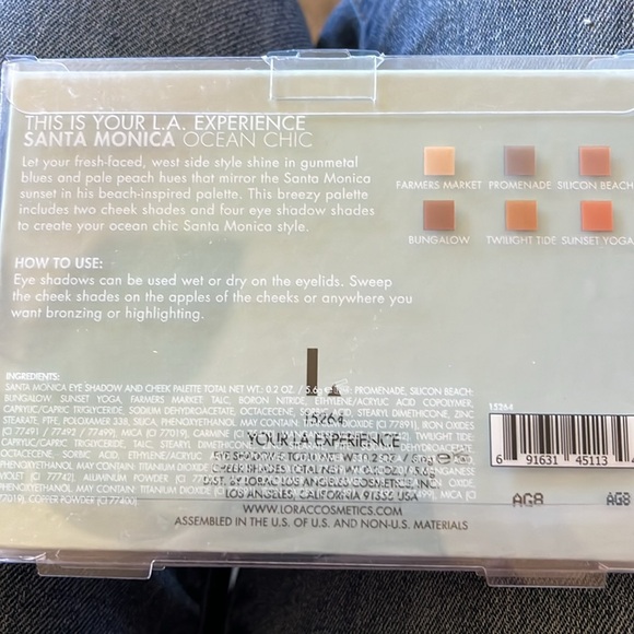 LORAC Santa Monica Face Palette- Limited Edition Brand New Great Christmas Gift - Picture 2 of 5